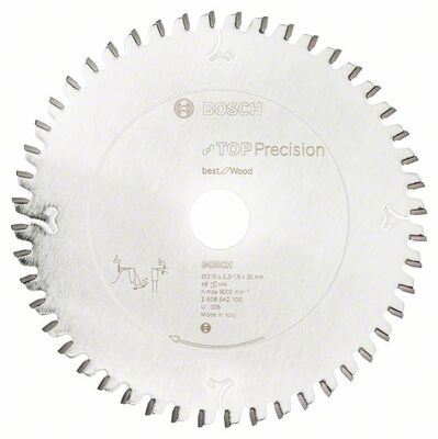 BOSCH Pílový list do okružnej píly Top Precision Best for Wood 210 x 30 x 2,3 mm, 48
