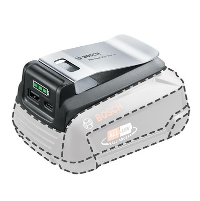BOSCH UniversalUSB 18V-45 - Nabíjací adaptér pre 18 V hobby akumulátory - 1600A02WS1