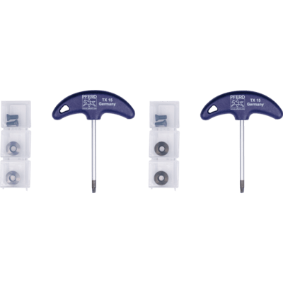 PFERD TOOLS Frézovacie nástroje s rezacími vložkami ASS-R8 115/125 ALUMASTER