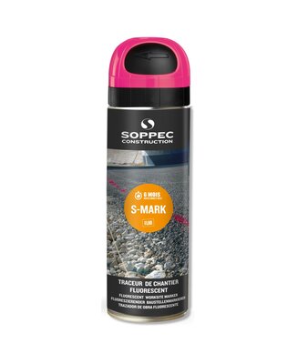 SOPPEC Znackovací sprej S-MARK - ružový - 500ml (141925)