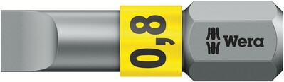WERA 800/1 BTZ Bity, 0.8 x 5.5 x 25 mm