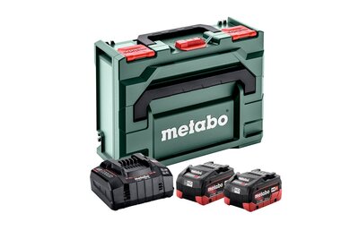 METABO Základná súprava 2x LiHD 10Ah + ASC 145 + metaBOX - 685142000
