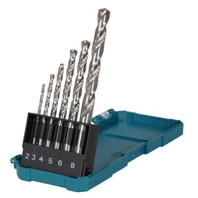 MAKITA D-78346 - Sada vrtákov do kovu HSS-GS 6ks