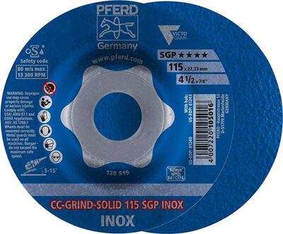 PFERD Kotúč brúsny 115 SGP INOX CC-GRIND-SOLID Pferd
