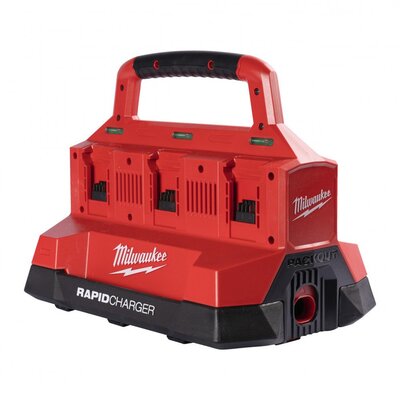MILWAUKEE M18 PC6 PACKOUT 6-PORTOVÁ RYCHLONABÍJECKA 4932480162