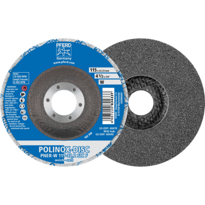 PFERD TOOLS Fleece vrstvené (netkané) náradie DISC PNER-W 115-22,2 SiC F
