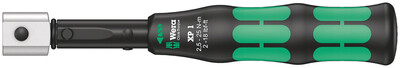 WERA Prednastavené momentové kľúče Click-Torque XP 1 pre nástrčné nástroje, 2,5-25 Nm, 2,5 Nm, 9x12 x 2,5