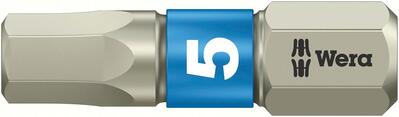 WERA Bit 1/4" imbus 5 x 25mm 3840/1 TS Wera