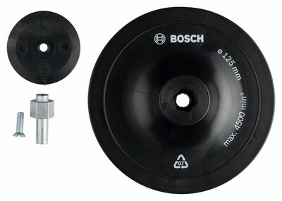 BOSCH Pryžový tanier 125 mm, 8 mm