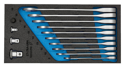 GEDORE 1500 CT1-7 RA Sada plochých kľúčov s ráčnou v module Check-Tool