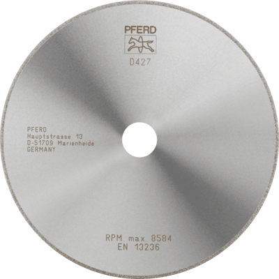 PFERD TOOLS Diamantové / CBN rezné nástroje EP Bond D1A1R 178-2-22,23 D 427 GAD
