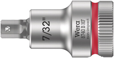 WERA 8740 B HF Zyklop zástrčný nástavec, s pridržiavacou funkciou, upínacia časť 3/8", 7/32" x 35 mm