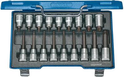 GEDORE Sada hlavíc TX 1/2" 18 diel T20-60 Gedore