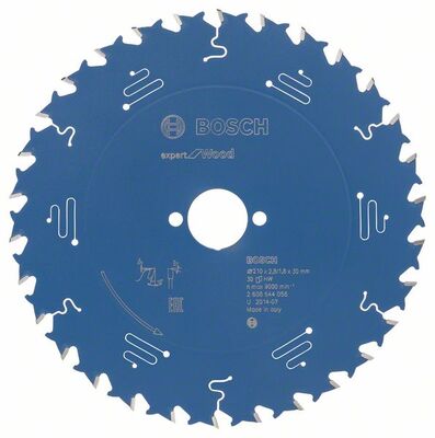 BOSCH 2608644058 - Pílový kotúc Expert for Wood 210 x 30 x 2,8 mm, 30