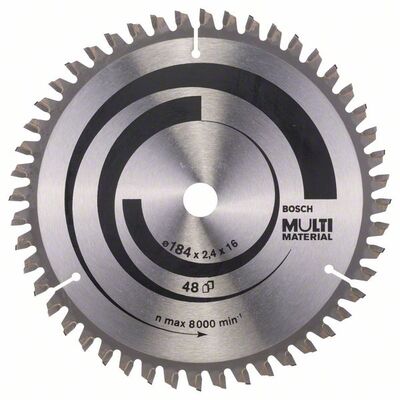 BOSCH 2608640815 - Pílový kotúc Multi Material 184 x 16 x 2,4 mm, 48