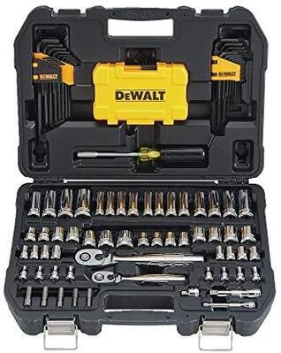 DeWALT DWMT73801-1 Sada hlavíc a príslušenstva s račňou 1/4 a 3/8 108 dielna