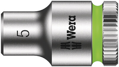 WERA 8790 HMA Nástrčná hlavice Zyklop, upínacia časť 1/4", 5 x 23 mm