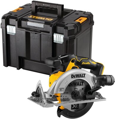 DeWALT DCS565NT Aku kotúčová píla 18 V, kotúč 165 mm, kufor Tstak, samostatný stroj