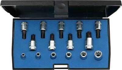 GEDORE Sada hlavíc 1/4" 15 diel T8-40 E4-10 typ ITX 20 TX-015 Gedore