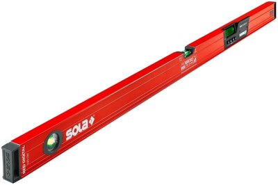SOLA 01731401 Vodováha digitálna so sklonomerom RED 120cm