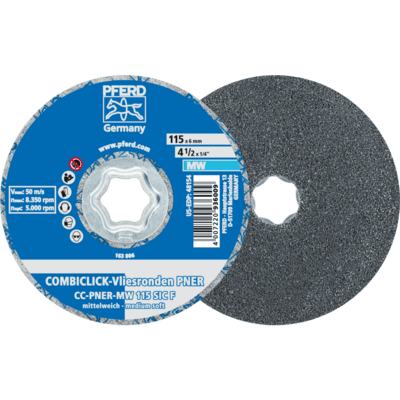 PFERD TOOLS COMBICLICK CC-PNER MW 115 SiC F