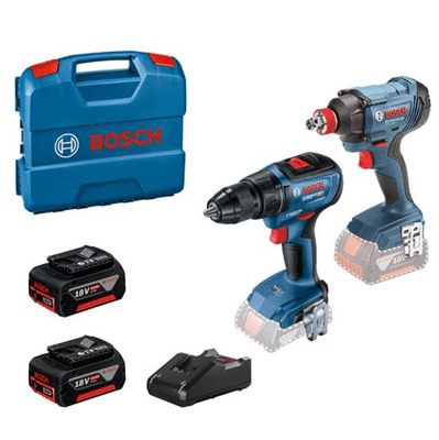 BOSCH GDX 180-LI + GSR 18V-50 + 2 akumulátory 5,0 Ah - 0615990N3F - Kombinovaná súprava v kufríku