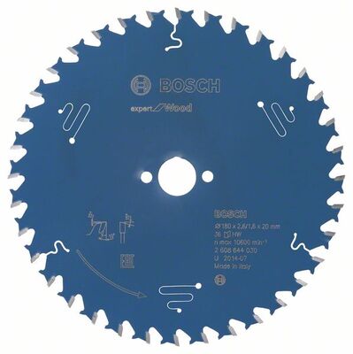 BOSCH 2608644030 - Pílový kotúc Expert for Wood 180 x 20 x 2,6 mm, 36
