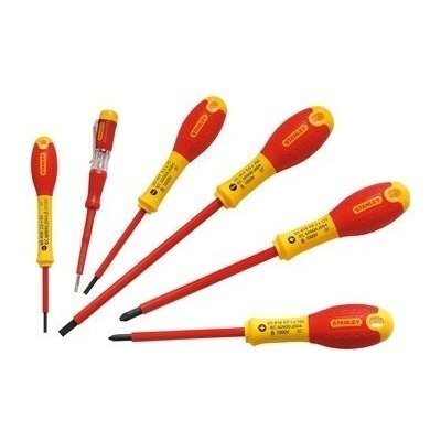 STANLEY 6-dielna sada izolovaných skrutkovačov Fatmax 065441