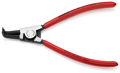 KNIPEX 46 21 A21 SB Kliešte na poistné krúžky pre vonkajšie poistné krúžky na hriadeľoch poplastovan