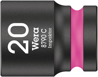 WERA 8790 C Impaktor Nástrojová hlava, upínacia časť 1/2", 20 x 38 mm