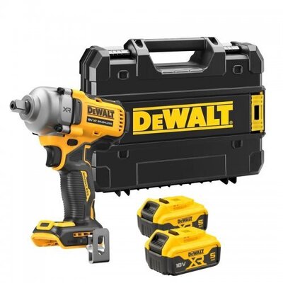 DeWALT DCF892P2T Aku rázový uťahovač 1/2" XR 18 V, 5 Ah