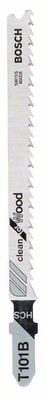 BOSCH Pílový list do priamočiarych píl T 101 B Clean for Wood