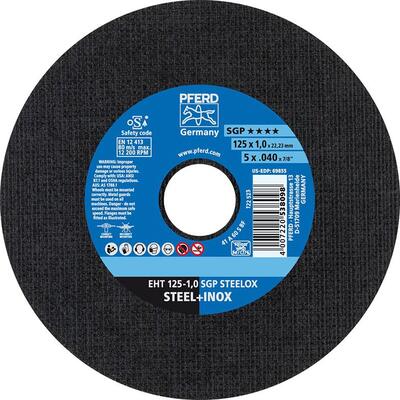 PFERD Kotúč rezný 125 x 1,0 inox A60S EHT SGP Pferd