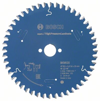 BOSCH 2608644132 - Pílový kotúc Expert for High Pressure Laminate 160 x 20 x 2,2 mm, 48