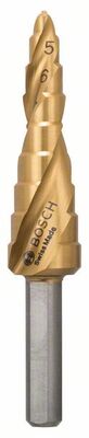 BOSCH Stupnovitý vrták z HSS-TiN 4 - 12 mm, 6,0 mm, 66,5 mm