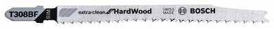 BOSCH Pílový list do priamočiarej píly T 308 BF Extraclean for Hard Wood - 2 608 636 570
