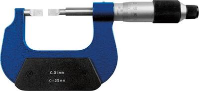 FORMAT Mikrometer 0 - 25 / 0,01mm pre drážky Format
