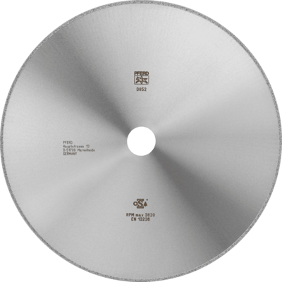 PFERD TOOLS Diamantové / CBN rezné nástroje EP Bond D1A1R 400-4,5-40,0 D 852 GAD