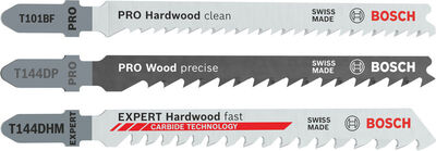 BOSCH Sada pílových listov do priamočiarej píly PRO Wood, 15 ks - 2607011436