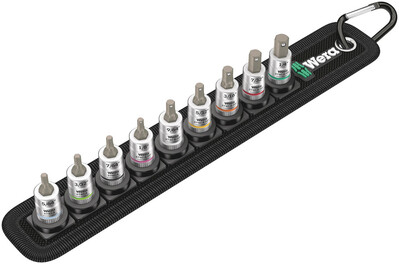 WERA Belt A Imperial 1 sada zástrčných nástavcov na skrutky s vnútorným šesťhranom, s pridržiavacou funkc