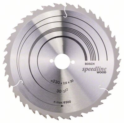 BOSCH 2608640805- Pílový kotúc Speedline Wood 230 x 30 x 2,6 mm, 30