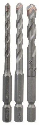 BOSCH 2608589527 - 3-diel. súprava vrtákov na dlaždice a obkladačky HEX-9 Ceramic
