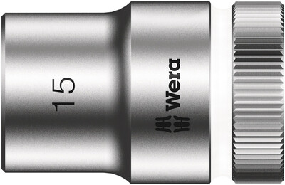 WERA 8790 HMC Nástrčná hlavice Zyklop, upínacia časť 1/2", 15 x 37 mm