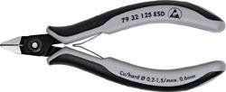 KNIPEX Oldalsó 125 mm-es fogó elektronikához ESD / 7932125 ESD Knipex