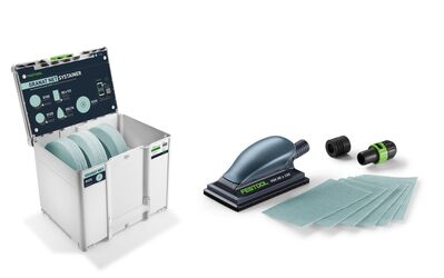 FESTOOL Systainer³ na brusivo Granat Net D225 GR NET HSK-A SYS-P