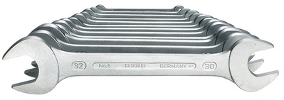 GEDORE 6-12 Sada obojstranných plochých kľúčov, 12-dielna 6-32 mm