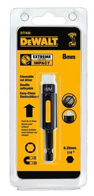 DeWALT Čistiteľný magnetický nástavec 8x75mm DT7430