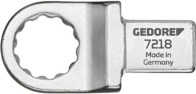 GEDORE Očkový kľúč s vsadenými skrutkami 13 mm, štvorhran 9x12 mm. Gedore.