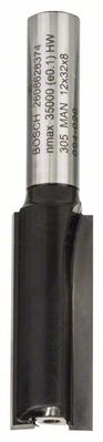 BOSCH Drážkovacie frézy 8 mm, D1 12 mm, L 32 mm, G 62 mm