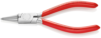 KNIPEX 44 13 J1 Kliešte na poistné krúžky pre vnútorné poistné krúžky vo vŕtaných otvoroch poplastov